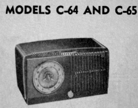 C-65 ; Canadian General (ID = 2065820) Radio