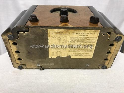 E50 ; Canadian General (ID = 2311933) Radio