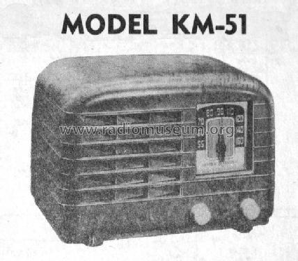 KM-51; Canadian General (ID = 2072935) Radio