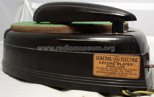 Record Player CJM3; Canadian General (ID = 492574) Reg-Riprod