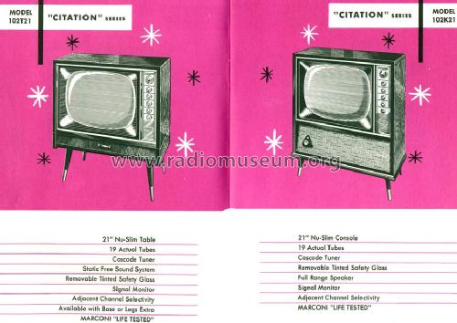 102K21 ; Canadian Marconi Co. (ID = 1538723) Fernseh-E