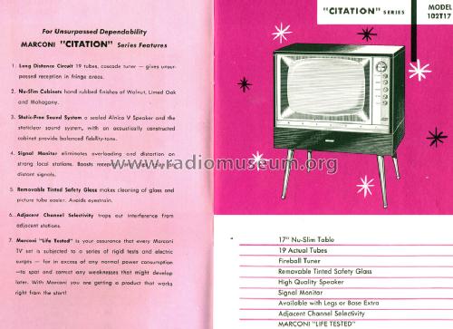 102T17 ; Canadian Marconi Co. (ID = 1538718) Fernseh-E