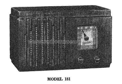 181 ; Canadian Marconi Co. (ID = 2229651) Radio