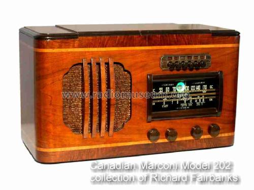 202 ; Canadian Marconi Co. (ID = 620984) Radio