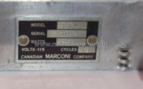 218 ; Canadian Marconi Co. (ID = 463059) Radio
