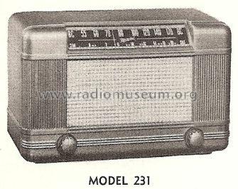 231 ; Canadian Marconi Co. (ID = 763378) Radio