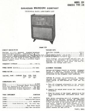 324 Ch= 319; Canadian Marconi Co. (ID = 813624) Radio