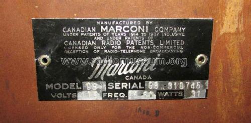 98; Canadian Marconi Co. (ID = 1734918) Radio