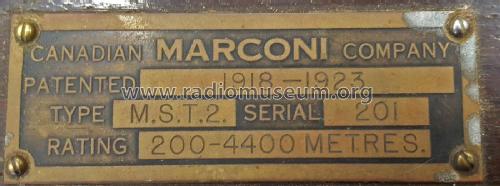 Tuner MST2; Canadian Marconi Co. (ID = 2325405) mod-pre26