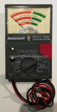 Mastercraft Battery Tester 52-0057-2; Canadian Tire (ID = 2216066) Equipment