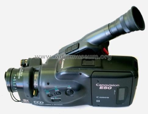 Canovision Video 8 Camera E50; Canon Inc.; Tokyo (ID = 2041058) Sonido-V