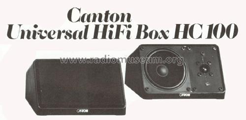 Universal HiFi Box HC 100; Canton; Weilrod (ID = 1245881) Speaker-P
