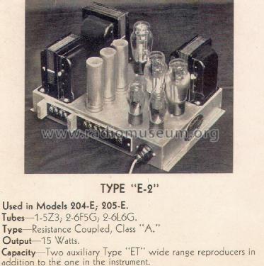 204-E Modern, series 200E changer= 16-E; Capehart Corp.; Fort (ID = 1384874) Radio