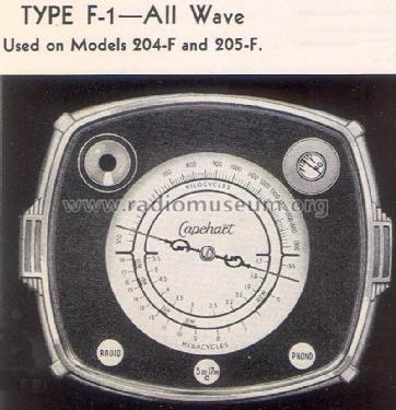 205F Georgian, series 200F Ch= W-921; Capehart Corp.; Fort (ID = 1343584) Radio