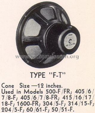 314F Modern ; Capehart Corp.; Fort (ID = 1346518) Sonido-V