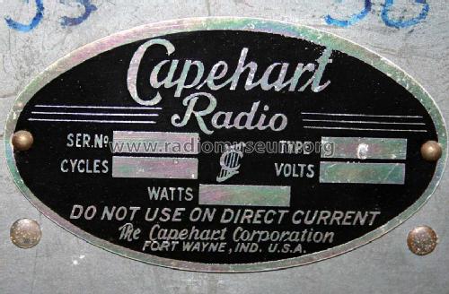 405CAW All Wave Chippendale ; Capehart Corp.; Fort (ID = 1325424) Radio