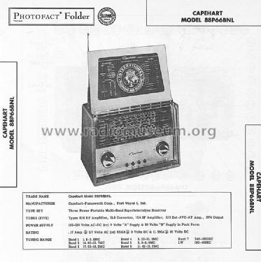 Capehart International 88P66BNL; Farnsworth (ID = 1629719) Radio