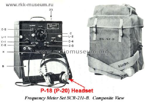 SCR-211-B Frequency Meter Set ; Cardwell Mfg. Corp., (ID = 723114) Ausrüstung
