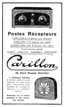 Carillon III ; Carillon; Bruxelles (ID = 2506988) Radio