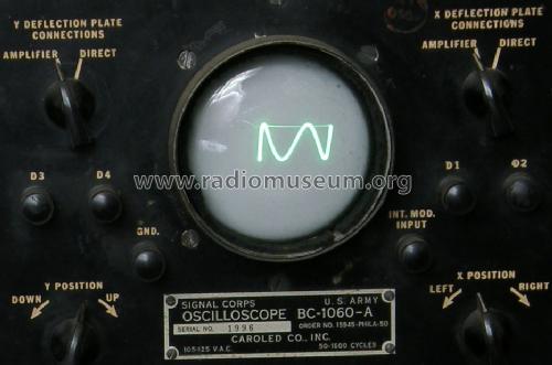 Oscilloscope BC-1060-A; Caroled C.Inc.; New (ID = 1011505) Equipment