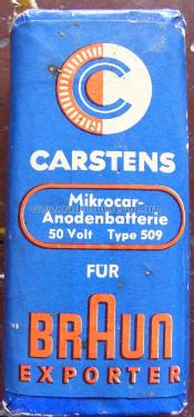 Microcar Anodenbatterie 50V Type 509; Carstens & Co, J.; (ID = 2524302) Power-S