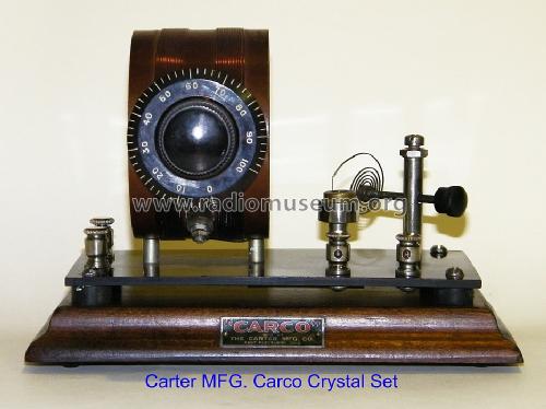 Crystal Detector ; Carter Manufacturing (ID = 1144784) Crystal