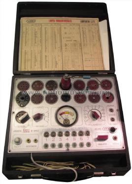 Tube tester / Röhrenprüfgerät 385; Cartex, (ID = 1753628) Ausrüstung