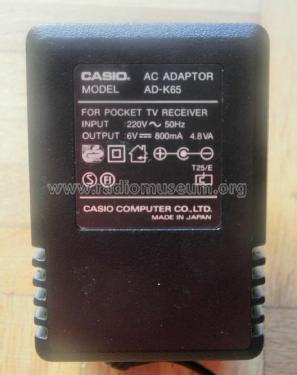 AC Adaptor AD-K65; CASIO Computer Co., (ID = 1819210) A-courant