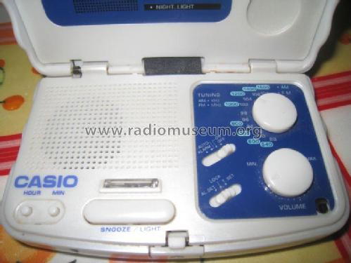 AM/FM Clock Radio Travel Alarm RT-10; CASIO Computer Co., (ID = 1762371) Radio