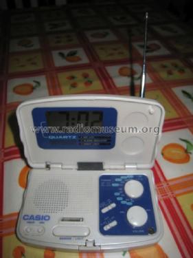 AM/FM Clock Radio Travel Alarm RT-10; CASIO Computer Co., (ID = 1762372) Radio