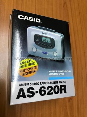 AM/FM Stereo Radio Cassette Player AS-620R; CASIO Computer Co., (ID = 2313443) Radio