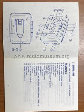 AM/FM Stereo Radio Cassette Player AS-620R; CASIO Computer Co., (ID = 2313455) Radio