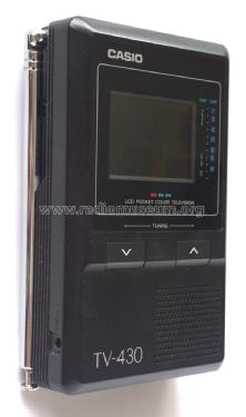 LCD Pocket Color Television TV-430; CASIO Computer Co., (ID = 1719480) Televisore
