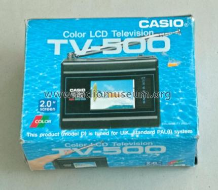 Color LCD Television TV-500 V; CASIO Computer Co., (ID = 2449110) Fernseh-E