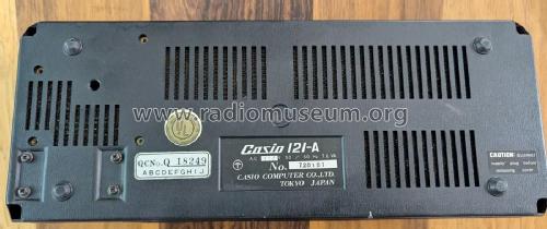 Electronic Calculator AS-A - 121-A; CASIO Computer Co., (ID = 3075808) Computer & SPmodules