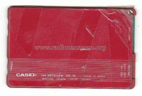 FM Card Radio RD-10; CASIO Computer Co., (ID = 1029685) Radio