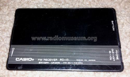 FM Card Radio RD-10; CASIO Computer Co., (ID = 1984718) Radio