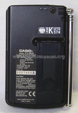 LCD Color Television EV-200 N; CASIO Computer Co., (ID = 1749943) Fernseh-E