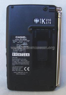 LCD Color Television EV-500N; CASIO Computer Co., (ID = 1717078) Televisión