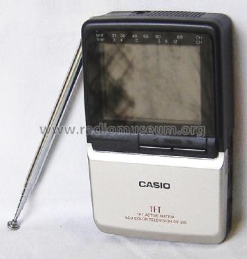 LCD Color Television EV-510N; CASIO Computer Co., (ID = 1768297) Televisión