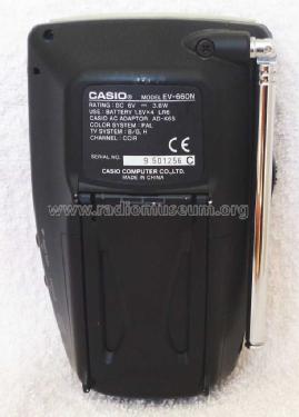 LCD Color Television EV-660N; CASIO Computer Co., (ID = 2283439) Fernseh-E