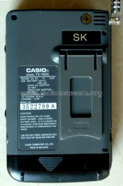 LCD Color Television TV-100C; CASIO Computer Co., (ID = 2438893) Fernseh-E