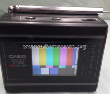 LCD Color Television TV-500; CASIO Computer Co., (ID = 2108629) Television