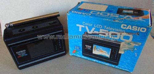 LCD Color Television TV-500; CASIO Computer Co., (ID = 2625849) Television