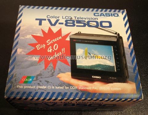 LCD Color Television TV-8500 - TV-8500C; CASIO Computer Co., (ID = 1758823) Télévision