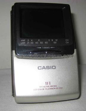 LCD ColorTelevision EV-550; CASIO Computer Co., (ID = 2443281) Televisore