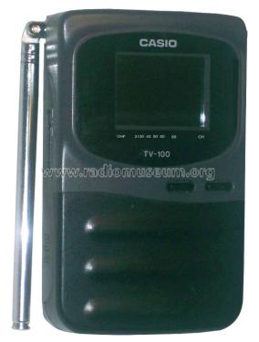 LCD ColorTelevision TV-100; CASIO Computer Co., (ID = 1310894) Televisore