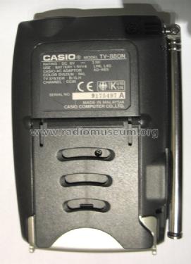 LCD Colour Television TV-880N; CASIO Computer Co., (ID = 1108689) Télévision