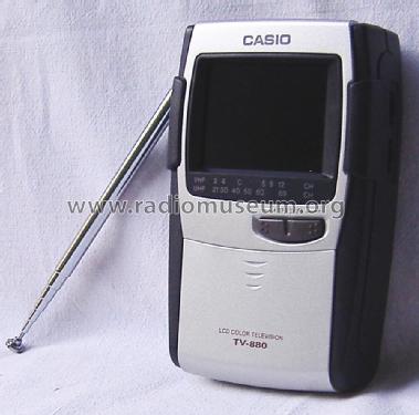 LCD Colour Television TV-880N; CASIO Computer Co., (ID = 1720290) Télévision