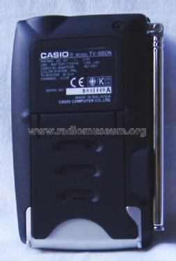 LCD Colour Television TV-880N; CASIO Computer Co., (ID = 1720292) Televisore